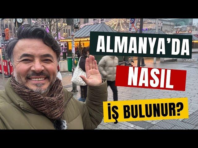 ALMANYA'DA İŞ BÖYLE BULUNUR! Bunları aklınızdan çıkarmayın... @benyuxel