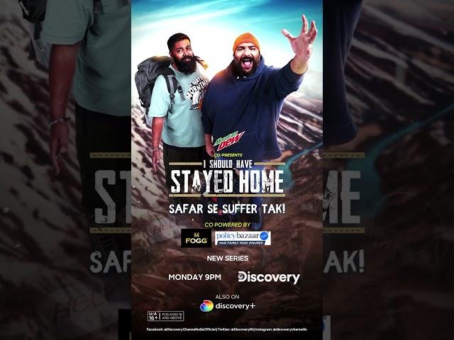 Sid & Shanky's nerve-wracking Himalayan adventure| I Should Have Stayed Home|Discovery Channel India