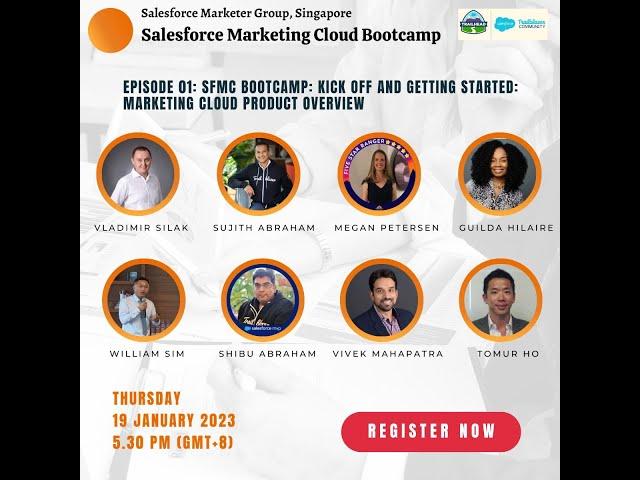 Episode 01: SFMC Bootcamp: Kick off and Getting Started: Marketing Cloud Product Overview