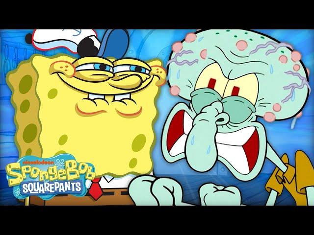 18 Minutes of Squidward Being Annoyed  | SpongeBob