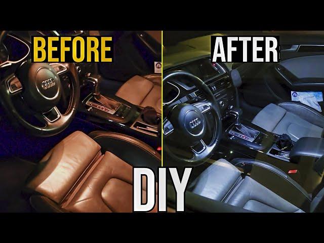 Audi A4 B8 How to change all interior lights to LED - tutorial DIY