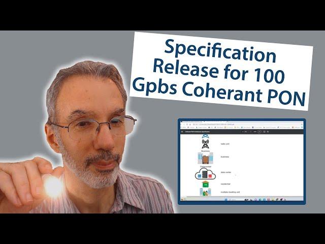 CableLabs Releases Specification for 100 Gbps Coherent PON