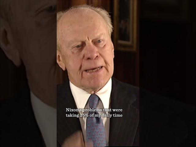 Gerald Ford: Pardoning Richard Nixon