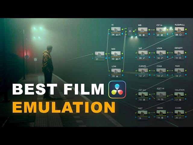 The Best Way to Emulate Film in 2024 | DaVinci Resolve RealFilm Powergrade