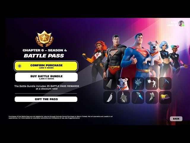 Fortnite Chapter 6 Season 4 | Battle Pass Overview Trailer