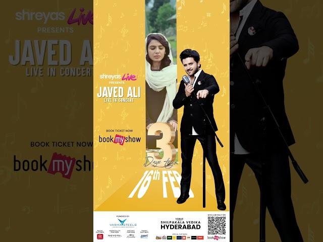 3 Days to Go Javed Ali Live In Concert | Hyderabad | Shreyas Group | Shreyas Live