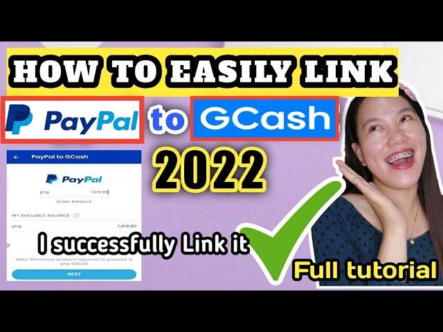 How to EASILY LINK Paypal to Gcash| Step by Step Tutorial| 100%Working