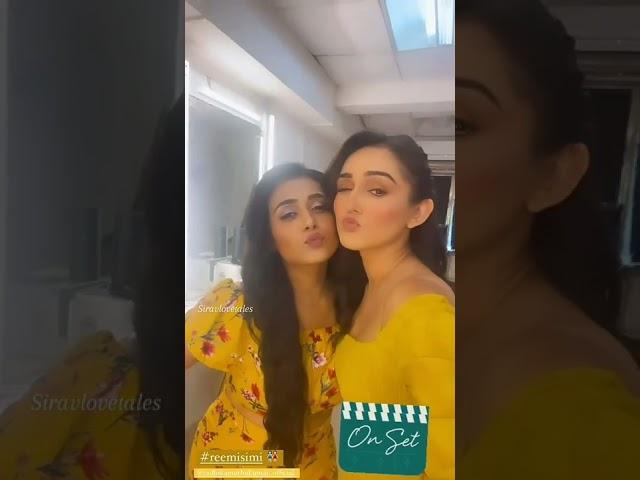 Radhika Muthukumar and Tanya Sharma in        sasural simar ka 2 #shorts #subscribe #cuteSimar