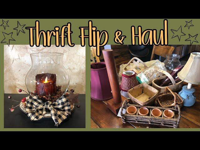 Thrift Haul / Thrifted Makeover DIY