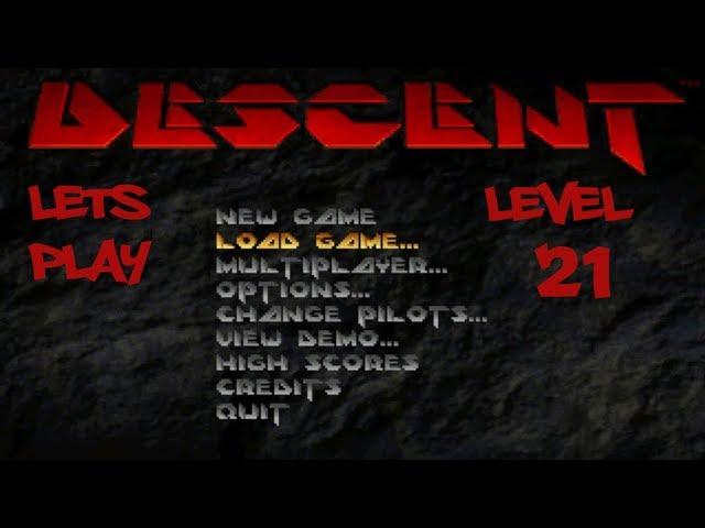 Let's Play "Descent" Level 21 with AKBoarder22