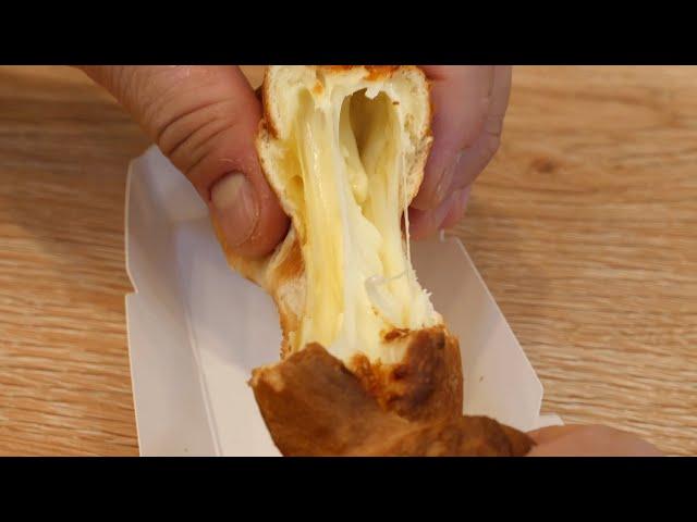 cheese cheese bread 치즈 치즈 빵 / korean street food