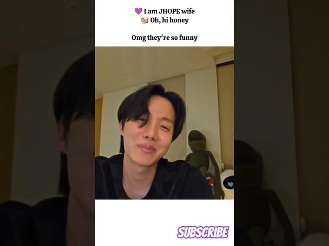 OMG Army is J-hope wife #trending #bts #shortviral