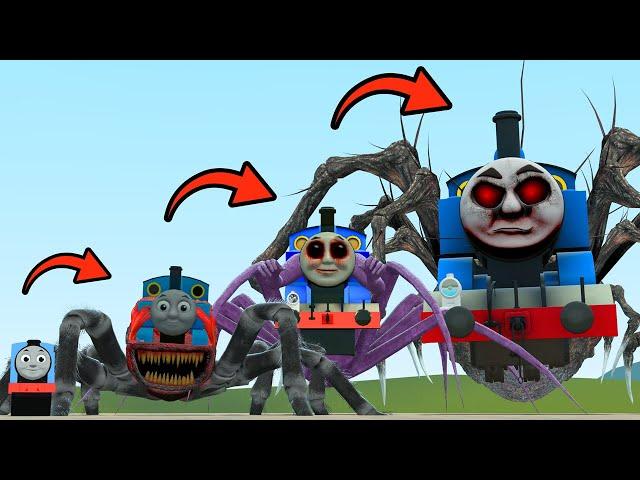 NEW EVOLUTION OF THOMAS TRAIN SPIDER In Garry's Mod