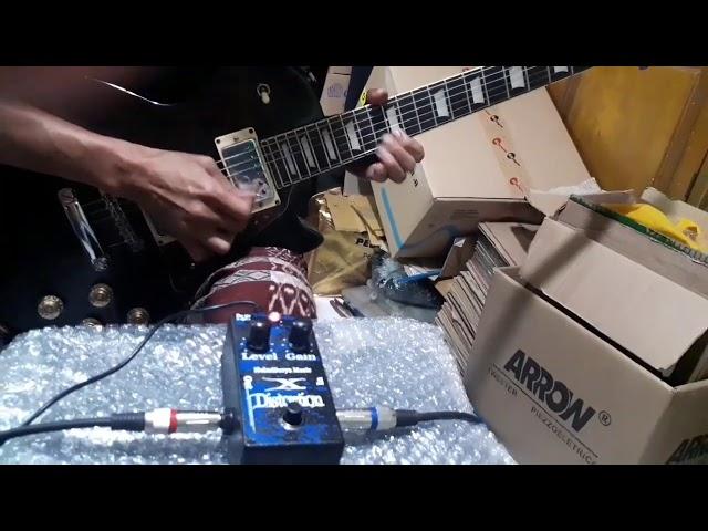 Efek gitar distorsi X helmisurya music custom Melodi Blues