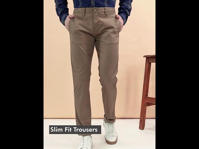 Slim Fit Mid Rise Chinos
