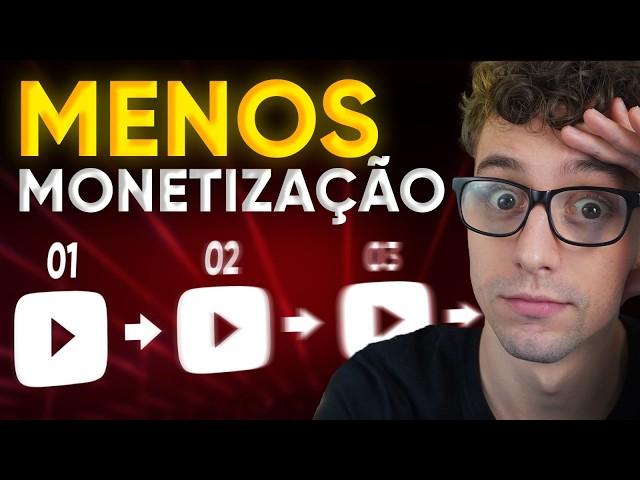 5 coisas que diminuem a monetização no seu canal