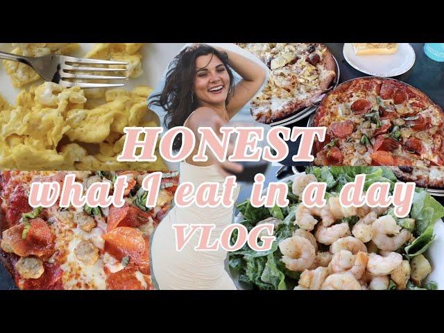 HONEST WHAT I EAT IN A DAY VLOG