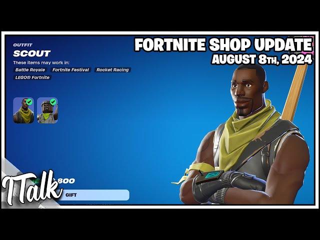 DID THEY BRING BACK THE PARADIGM!? Fortnite Item Shop [August 8th, 2024] (Fortnite Chapter 5)