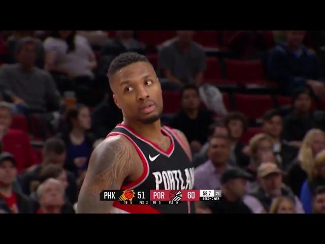 Damian Lillard (31 Points) Highlights vs. Phoenix | January 16, 2018