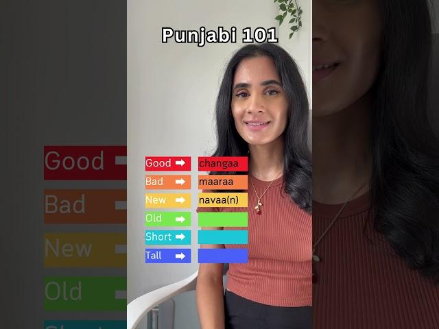 Learn Punjabi