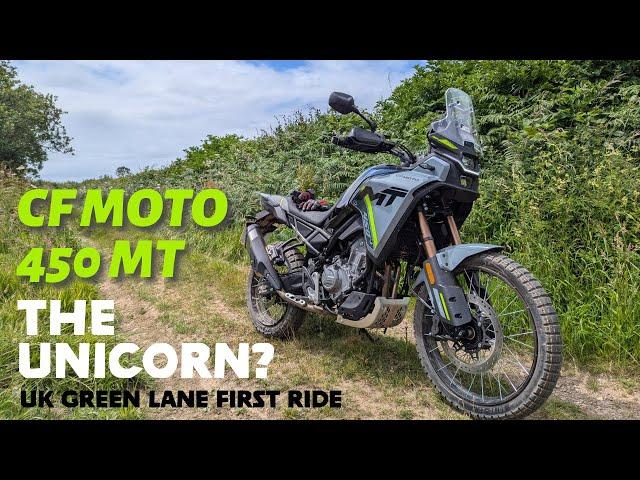 CF Moto 450 MT - UK Green Lane First Ride - The UNICORN?