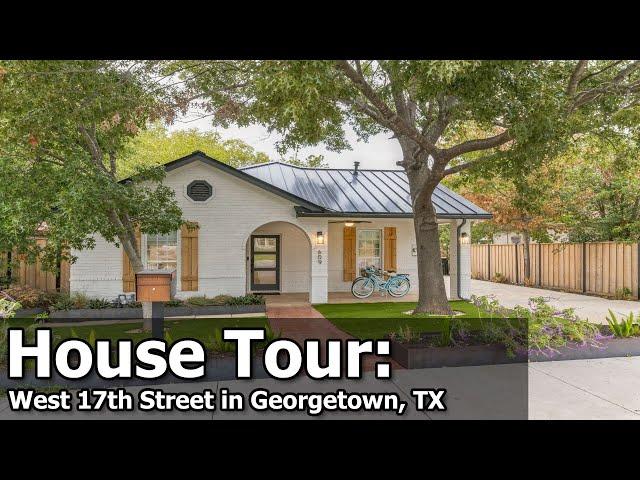 Mars Hill Vacation Rental House Tour: The Lone Star Bungalow in Historic Georgetown