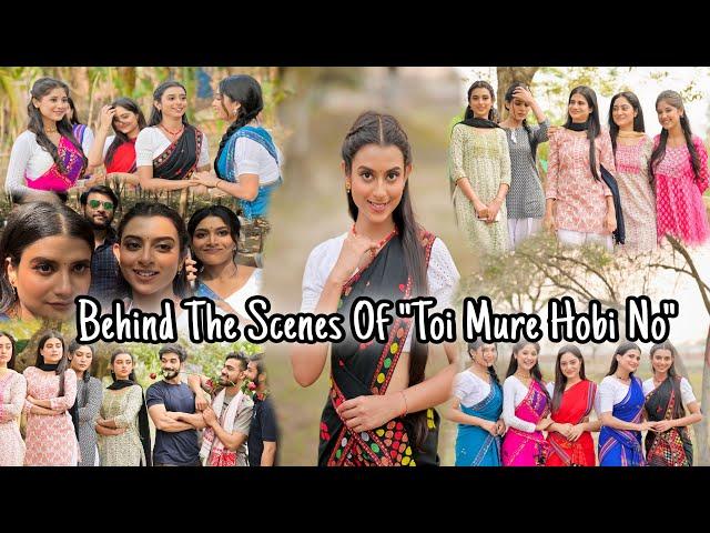 Behind The Scenes of "Toi Mure Hobi No" | New Assamese Song| ft. ​⁠@wondersistersofficial1779