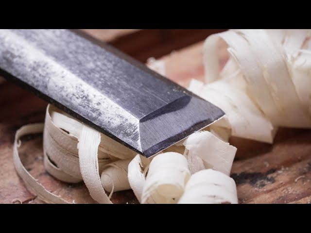 How to sharpen Edge Tools / chisel and plane restoration