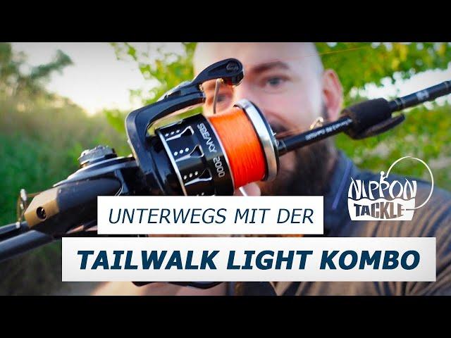 Angeln mit der Tailwalk Light Kombo (Speaky 2000HGX + Tailwalk Fullrange S71ML/CC)