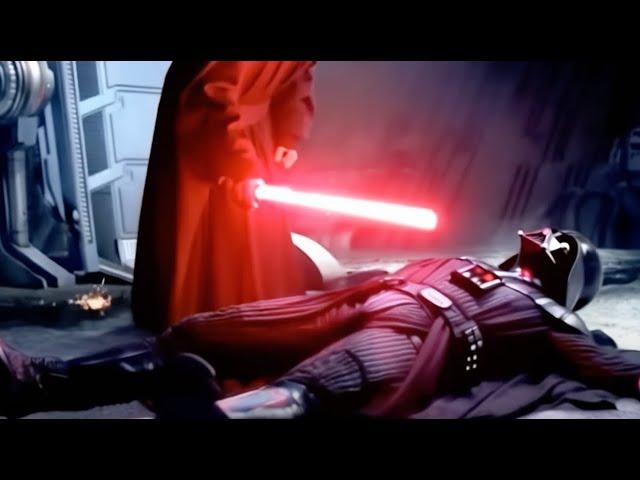 Star Wars - Darth Vader Attacks Emperor Palpatine