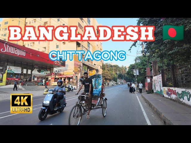 Bangladeshi 4K Walking Tour Chittagong City 2024 || Pahartali is Chittagong Walking Tour 2024