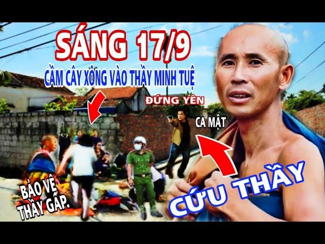 Sáng Sớm Người Phụ Nữ Cầm Cây XÔNG Vào Thầy Minh Tuệ CA Mật TÓM CỔ Ngay Lập Tức.