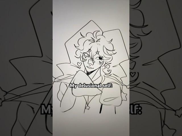 A hopeless romantic who likes being single? #art #relatable #trend #drawing #persona #artist #nefali