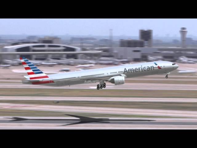 American Airlines new livery on the 777-300ER