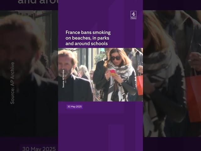 France to ban smoking in some public areas