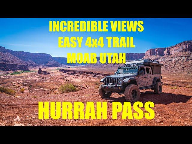 Incredible Views on an Easy Offroad Trail  Moab, Utah | Hurrah Pass