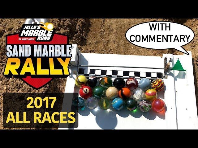 Marble Race: Sand Marble Rally 2017 - All Events!