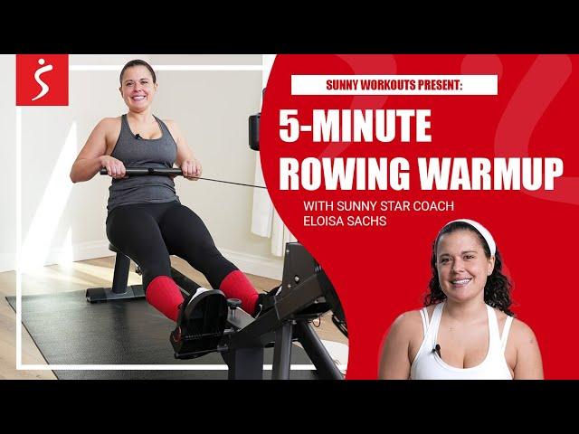 Easy Beginners Rowing Warmup | Workout - 5 Minutes
