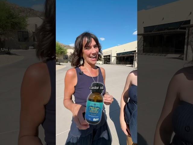 Do you have TECH NECK?  #TechNeck #neckwrinkles #wrinkles #castoroil #beautyhack