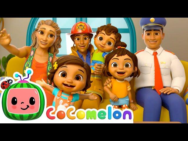 Meet Nina's Family! | Cocomelon Nursery Rhymes for Kids