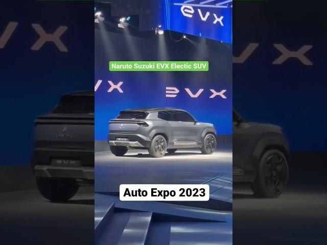 Maruti EVX all-electric concept revealed at 2023 Auto Expo