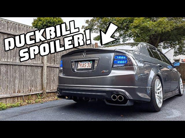 BEST Duckbill Spoiler for the Acura TL?!