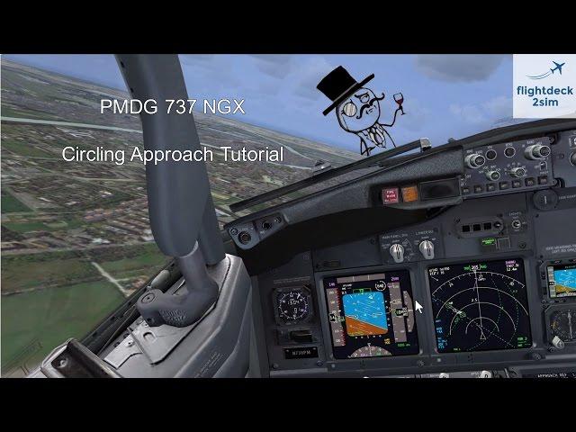 PMDG 737 | Circling Approach Tutorial | Real 737 Pilot