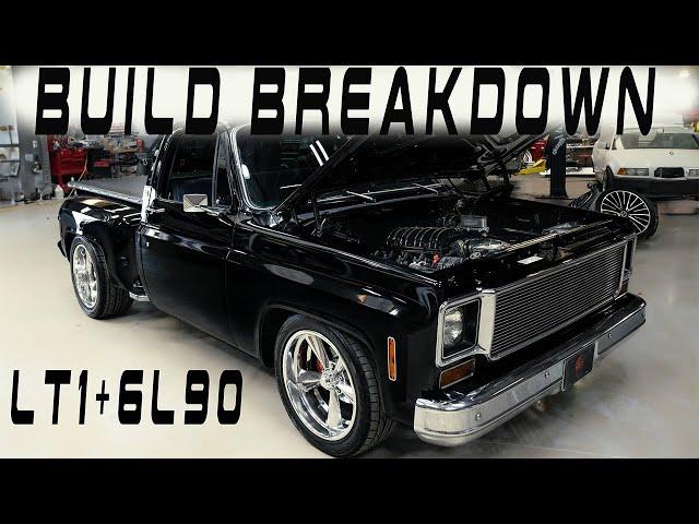 Build Breakdown: 1974 C10 with LT1+ 6L90 Swap [4K]