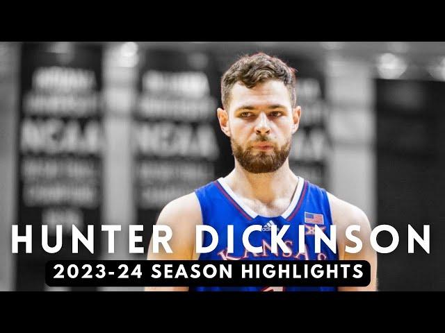 Hunter Dickinson 2023-24 Kansas Jayhawks Highlights