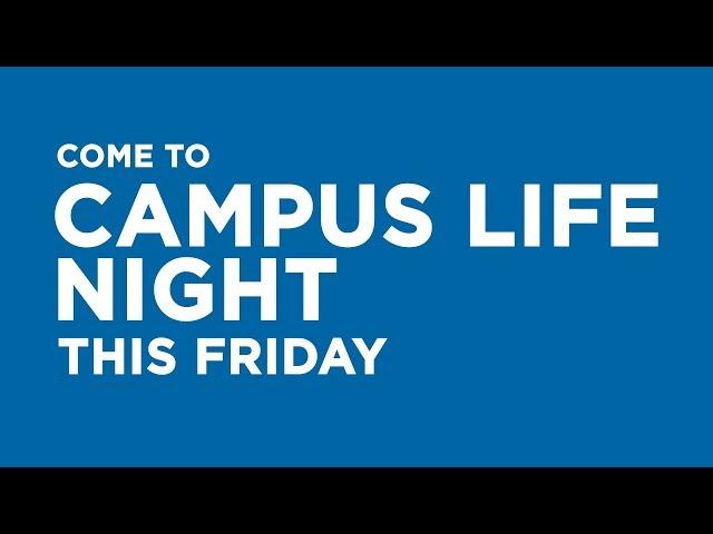 GVSU Campus Life Night Winter 2019