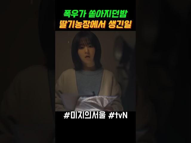 [미지의 서울] 폭우가 쏟아지던밤 딸기농장에서 생긴일 #미지의 서울 #박보영 #박진영 #류경수 #유미지 #이호수 #미지의서울#got7 #한세진