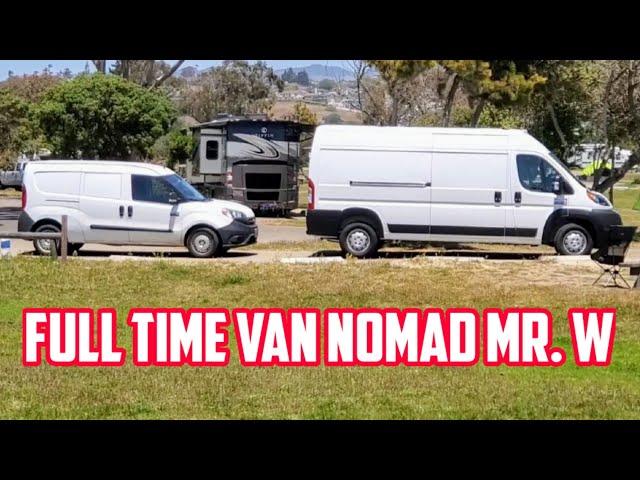 Meeting Mr. W in Pismo Beach, CA | Van Nomad | 2021 Ram Promaster 250 Van