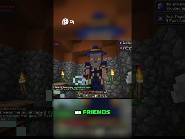 Minecraft Enchanted TP Trick  Befriending Aggro Mobs!