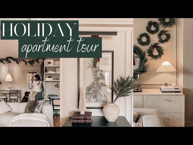 HOLIDAY APARTMENT TOUR || CHRISTMAS IN NYC APARTMENT